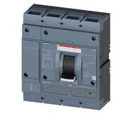 Circuit breaker 3VA5 UL frame 800 breaking capacity class M 35 kA @ 480V 4-pole