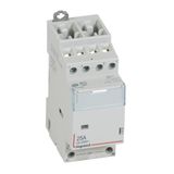 Power contactor CX³ - with 24 V~ coll - 4P - 400 V~ -25 A - 2 N/C+ 2 N/O