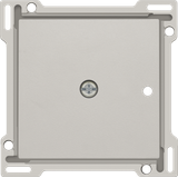 Finishing set for a 1-channel flush-mounting RF receiver with single-p