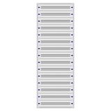 Modular chassis 3-45K, 15-rows, complete