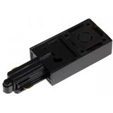 Tracklight accessories SUPPLY CONNECTOR BLACK