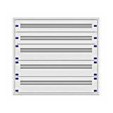 Distribution board insert KVN 40mm, 4-18K, 5-rows