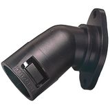 AL16/FL/45/BL FIXED 45D FLANGE IP66/NC16 BLK