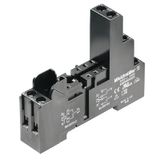 Relay socket, IP20, 1 CO contact , 12 A, Screw connection