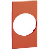 L.NOW - FR/GER SOCKET 10/16A COVER 2M RED