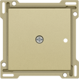 Finishing set for a 1-channel flush-mounting RF receiver with single-p