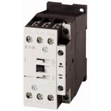 Contactor, 3 pole, 380 V 400 V 11 kW, 1 NC, 380 V 50/60 Hz, AC operation, Screw terminals