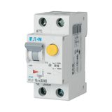 RCD/MCB combination, 16 A, 30 mA, MCB trip characteristic: C, 1p+N, RCD trip characteristic: AC