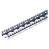 CABLE TRAY WITH TRANSVERSE RIBBING IN GALVANISED STEEL BRN35 - WIDTH 65MM - FINISHING: Z 275