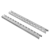 PAIR OF UPRIGHT FOR INSTALLATION - FAST AND EASY - FOR DISTRIBUTION BOARDS 405X500