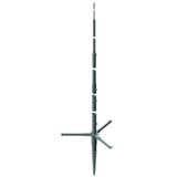 Telesc. lightn. prot. mast 10000mm above ground St/tZn-Al, screw-in fo