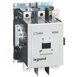 3-pole contactors CTX³ 400 - 400 A - 100-240 V~/= - 2 NO + 2 NC -screw terminals