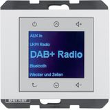 Radio Touch  UP DAB+, Bluetooth K.x polar white glossy