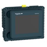Small touch HMI controller, Harmony SCU, 3â€5 color panel, Dig 16 inputs/10 outputs