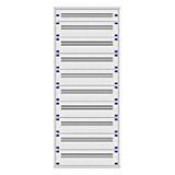 Distribution board insert KVN 40mm, 3-39K, 10-rows