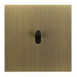 Art d'Arnould universe Memory socket TV-FM-SAT - brushed gold