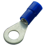 Ring cable lugs DIN 46237 blue insulated 0.5-1.0 M5 PC