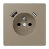 Socket Frz/Belg with USB charger LC32141 LC1520F-15CA242