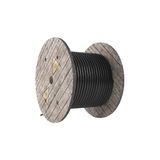 Neoprene rubber cable ring 50m H07RN-F 5G4 black suitable for use on building sites 250V/ 16A