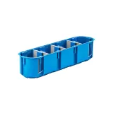 Junction box for cavity walls P4x60D MULTIBOX 2 blue