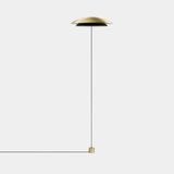 Floor lamp Noway Double Screen Counterweight LED 18W 3000K Matte gold 495lm