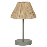 DECOR RAFFIA TABLE E27 GN LEDV