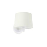 CONGA WHITE WAL LAMP E27 WHITE LAMPSHADE ø215*160*