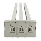 Busbar support 3-pole, no end cover 1600A