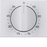 Centre plate for mechanical timer, K.1, p. white glossy