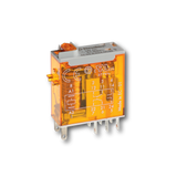 Mini.ind.relays 2CO 8A/48VAC/Agni/Test button/LED/Mech.ind. (46.52.8.048.0054)