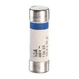 HRC cartridge fuse - cylindrical type gG 10 x 38 - 6 A - w/o indicator