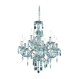 Luster chandelier 9-pc 9xE14 transparent