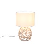 Rike table lamp E27 rattan