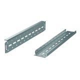 Mounting profiles for heavy load components (pair) L=600 mm