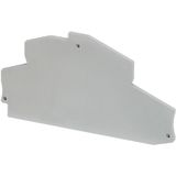 END COVER 2 LEVEL, 2,2MM WIDTH, 4PTS FOR SPRING TERMINALS NSYTRR44D
