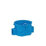 Flush mounted junction box S60K blue