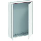 A37 ComfortLine A Wall-mounting cabinet, Surface mounted/recessed mounted/partially recessed mounted, 252 SU, Isolated (Class II), IP44, Field Width: 3, Rows: 7, 1100 mm x 800 mm x 215 mm