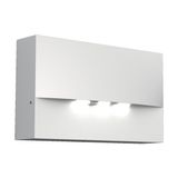 Emergency luminaire WAF white 3x1W ERT-LED 3h 230V AC