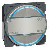 KNX control mechanism Arteor - round version - magnesium