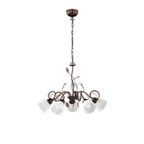 Traditio chandelier 5-pc E14 rustic