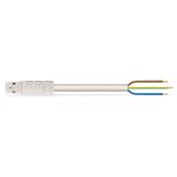 pre-assembled interconnecting cable Eca Socket/plug white