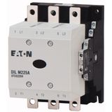 Contactor, 380 V 400 V 110 kW, 2 N/O, 2 NC, RDC 130: 110 - 130 V DC, DC operation, Screw connection