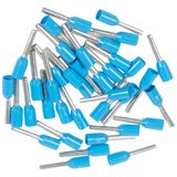 Ferrules Starfix - simples individuals - cross section 0.75 mm² - blue