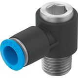 QSLV-1/4-8-I Push-in L-fitting