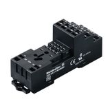 Relay socket, IP20, 4 CO contact , 10 A, Tension-clamp connection