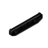 End plate, IP20 in installed state, PA 66, black, Width: 21.5 mm