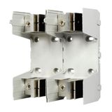 Eaton Bussmann Series RM modular fuse block, 250V, 450-600A, Knife Blade End X Knife Blade End, Two-pole