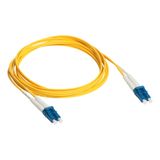 Patch cord fiber optic LC/LC (9/125µm) OS1 2m