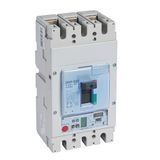 MCCB DPX³ 630 - Sg electronic release - 3P - Icu 50 kA (400 V~) - In 500 A