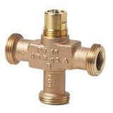 VXG44.15-2.5 - 3-port seat valve, external thread, PN16, DN15, kvs 2.5